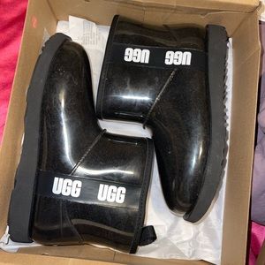 Black Rain Resistant Uggs